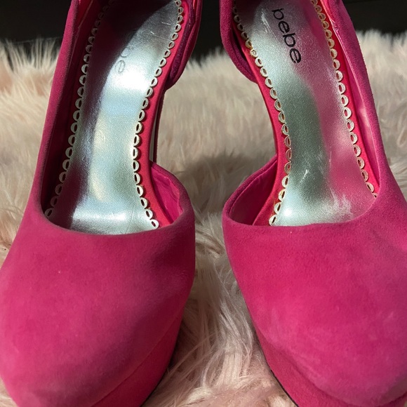 Bebe pink heel - Picture 3 of 6